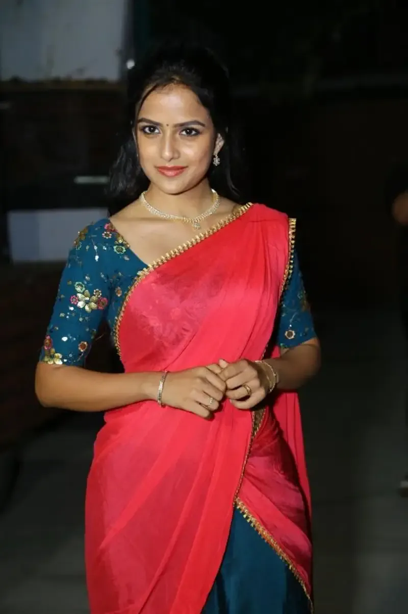 Actress Vaishnavi Chaitanya at Baby Movie Success Celebrations